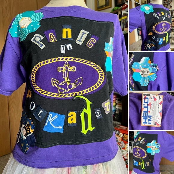 Panic in Polkadots Tee Shirt - Picture 1 of 11